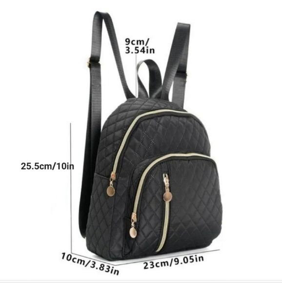 Mini Quilted Backpack - Picture 2 of 8